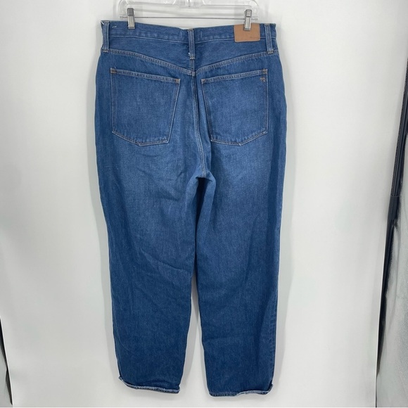 MADEWELL Baggy Straight Jeans STYLE NH643 blue Sz 32 - Picture 5 of 12